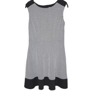 LOFT Women's Size 0 Sleeveless Fit & Flare Versatile Minimalist Neutral Dress